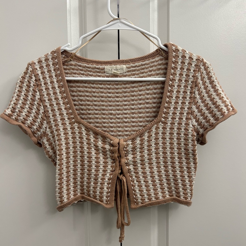 Pacsun knit crop top